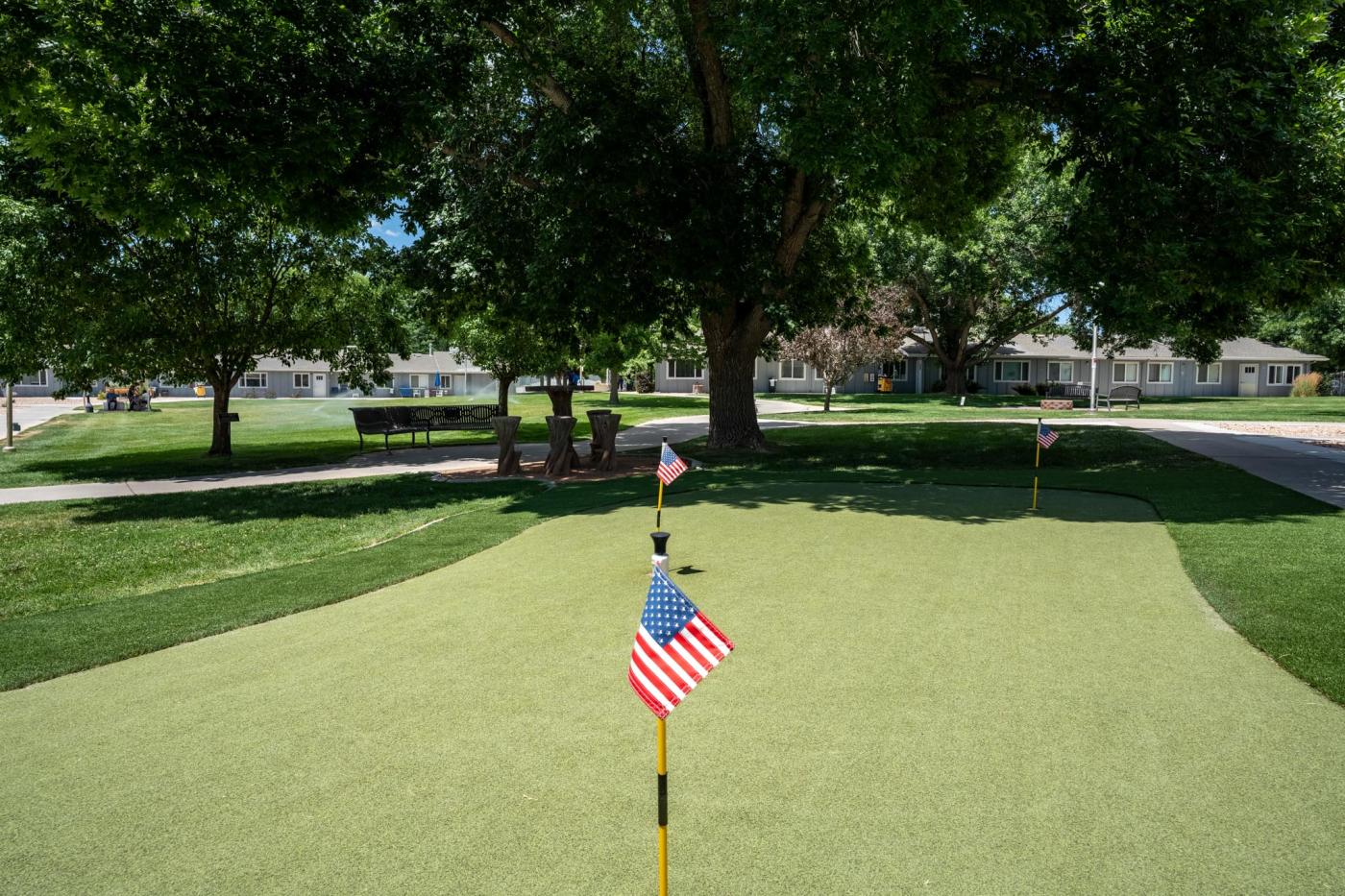 Putting green