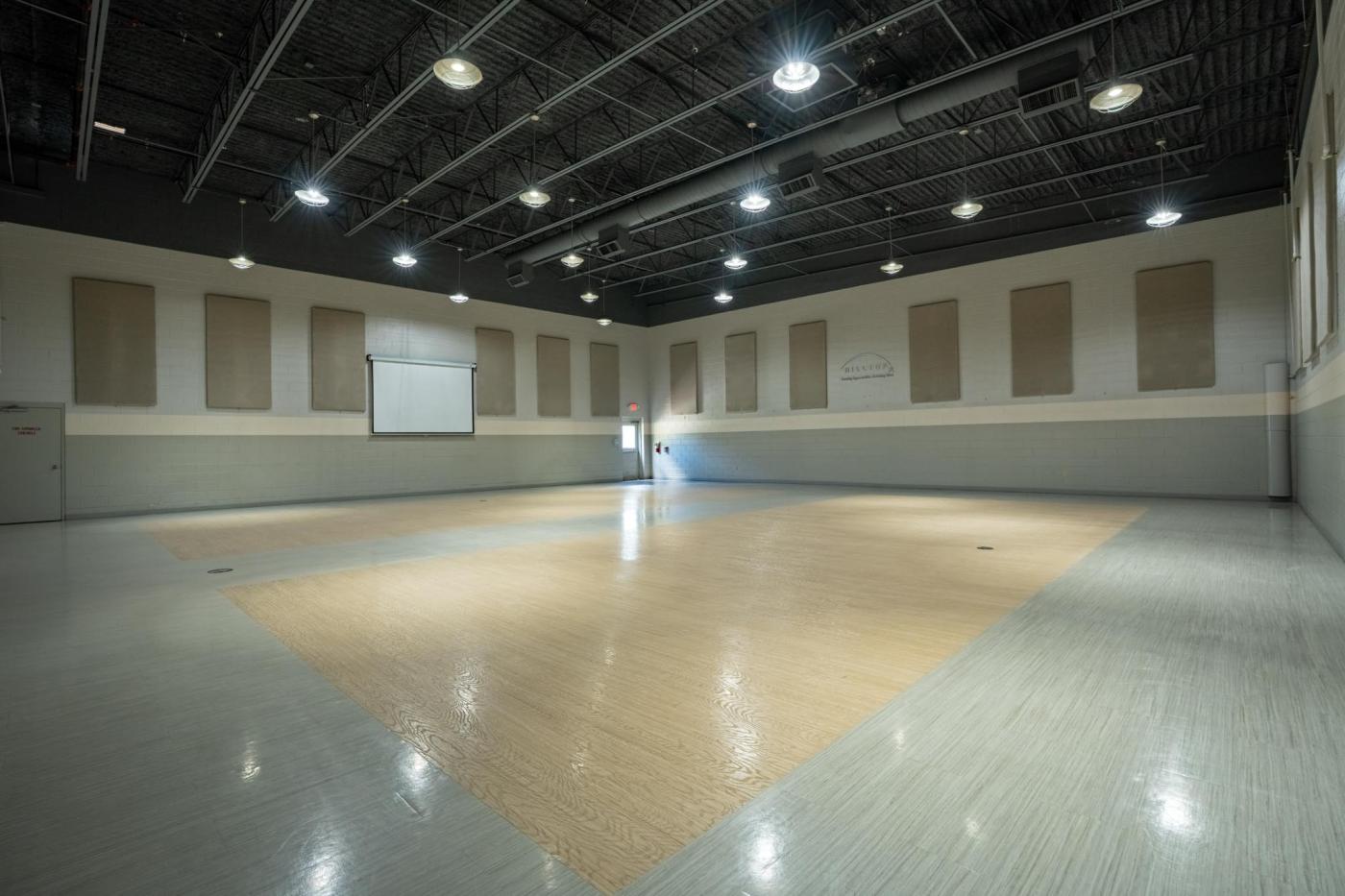 Interior gym